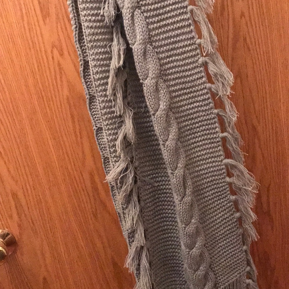 Gray Scarf
